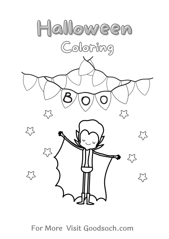 Halloween Coloring Pages for kids