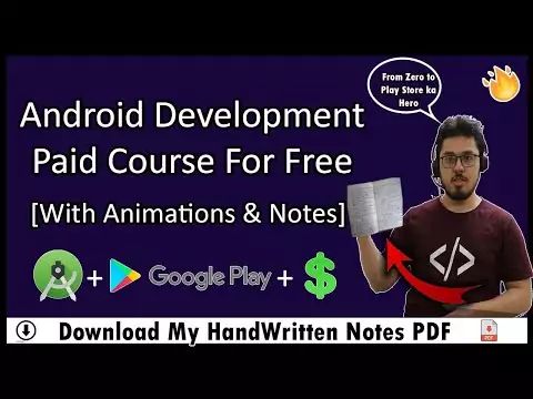 Android Development Notes Code with Harry