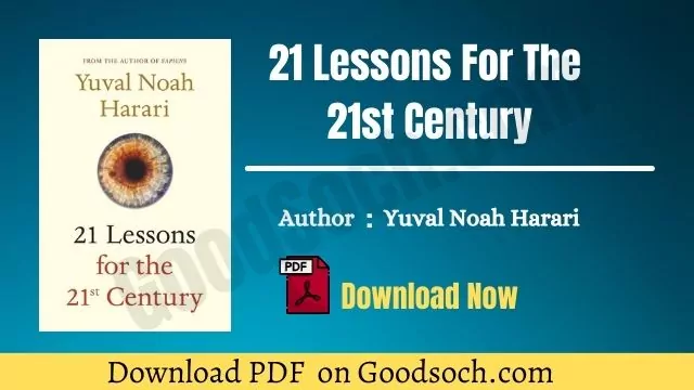 21 Lessons For the 21st Century book Free pdf Download