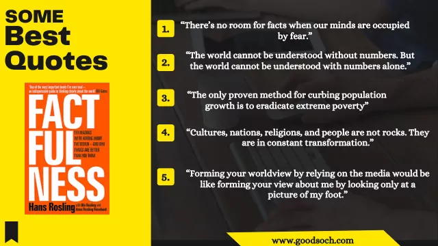 Quotes from factfulness book pdf