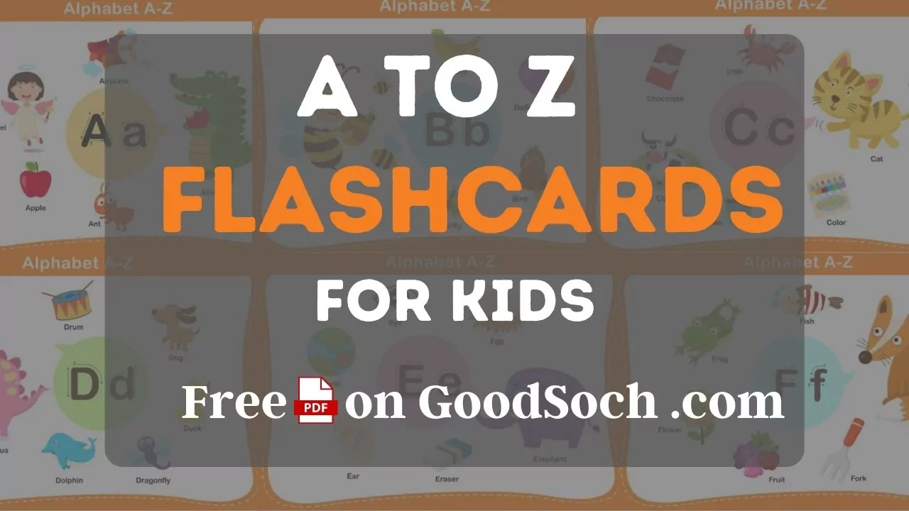 ABC Flashcards For Toddlers PDF