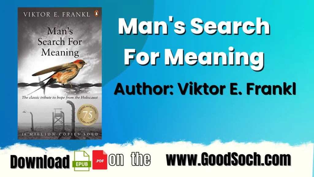 Man's Search  For Meaning PDF EPUB