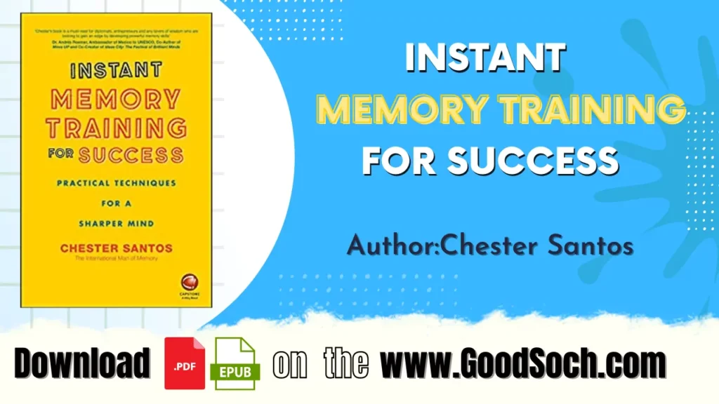 Instant Memory Training For Success Book PDF